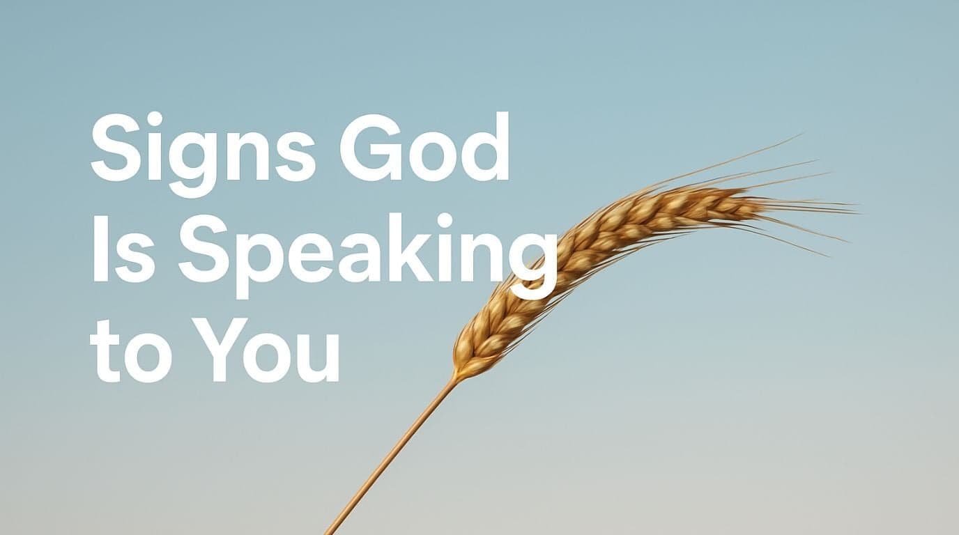 Signs God Is Speaking to You (And What to Do When He Does)