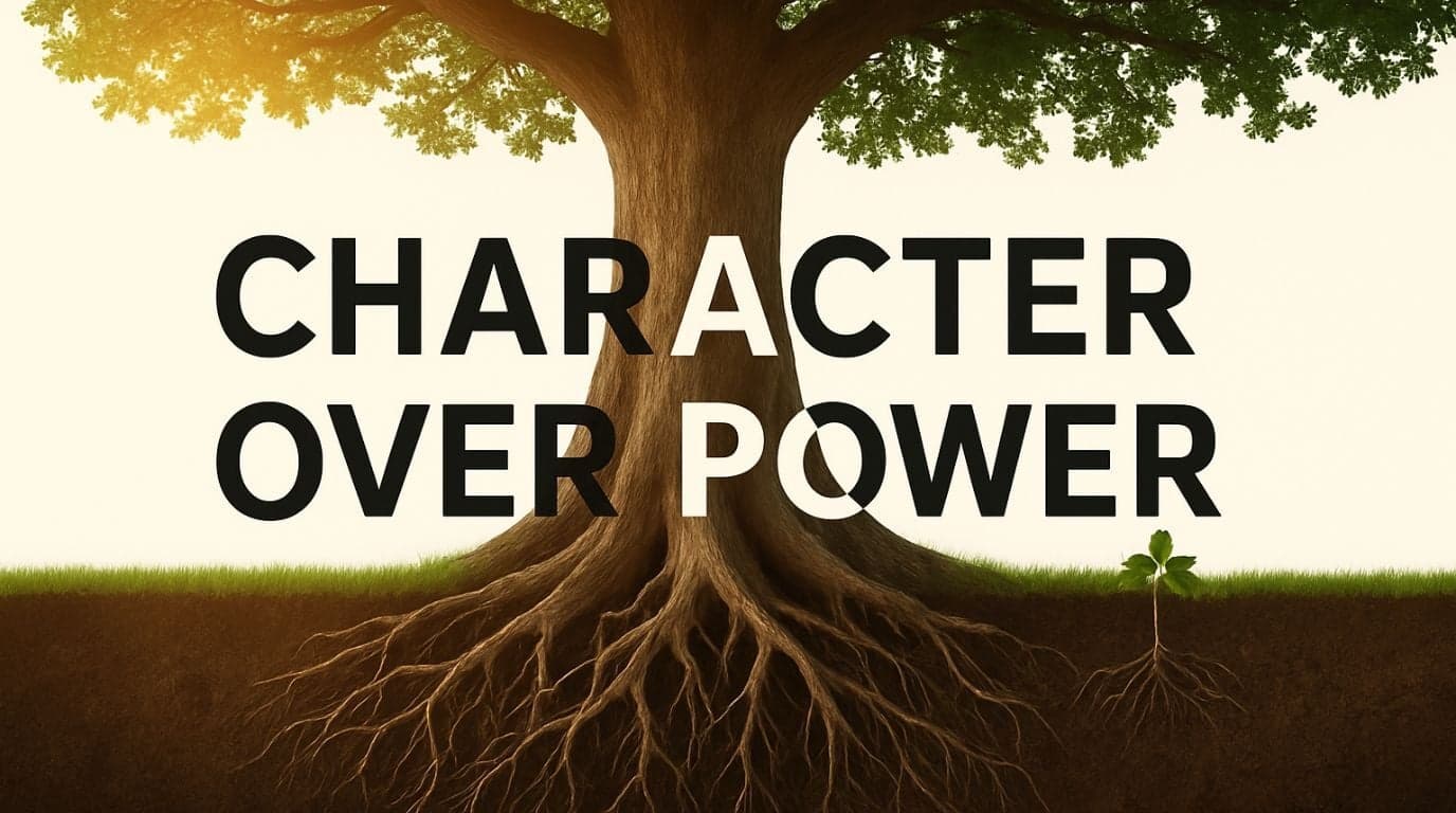 Why God Values Your Character More Than Your Gifts