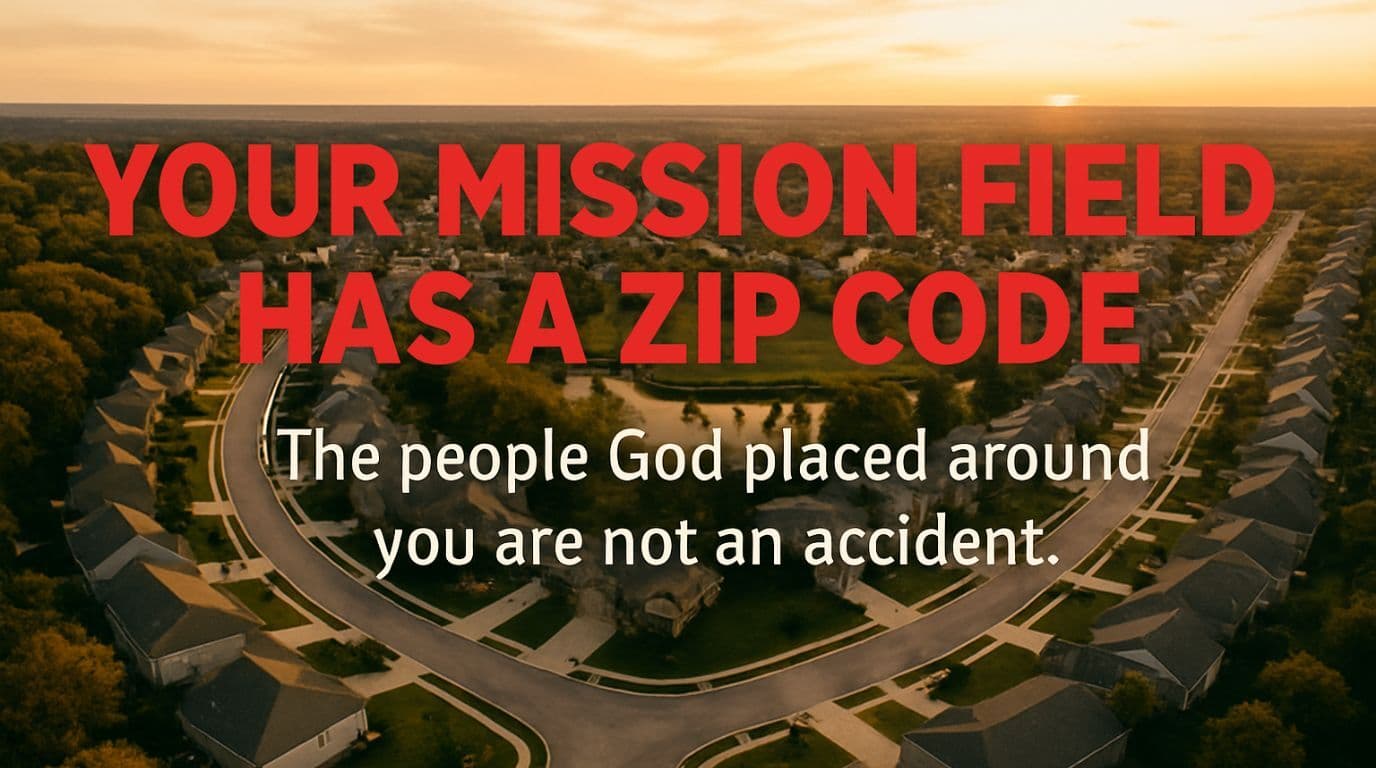 Your Mission Field Has a Zip Code